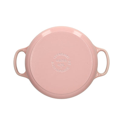 Le Creuset - Braad- / Stoofpan Signature rond Shell Pink 24cm 4,2l Le Creuset 