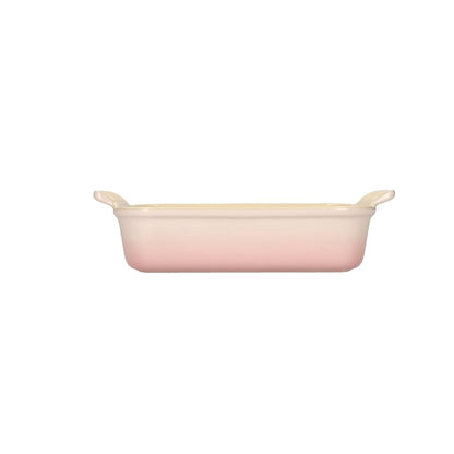 Le Creuset - Heritage Ovenschaal rechthoekig Shell Pink 26 x 19 cm Ovenschaal Le Creuset 