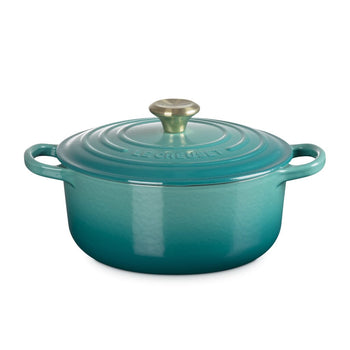 Le Creuset - Cocotte Signature - Bleu Riviera - 20 cm Le Creuset