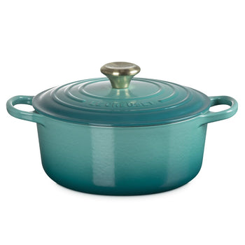 Le Creuset - Cocotte Signature - Bleu Riviera - 24 cm Le Creuset
