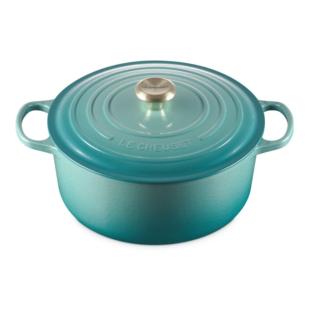 Le Creuset - Signature Braadpan - Blue Riviera - 28 cm Braadpan Le Creuset 