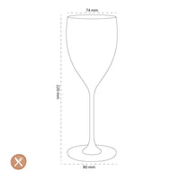 Leonardo - POESIA Witte Wijnglazen 350ml - 6 stuks Witte wijnglazen Leonardo 