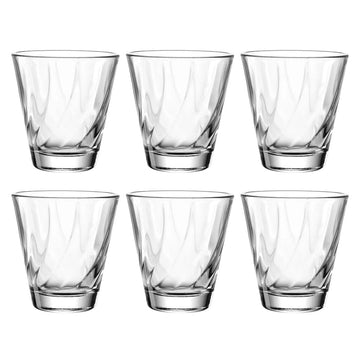 Leonardo - Twist Drinkglas 215ml - 6 stuks Waterkan Leonardo 