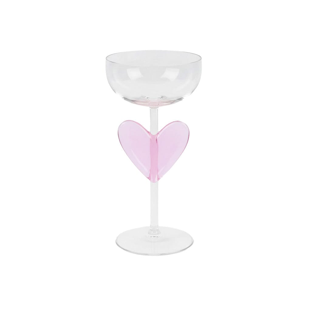 Lepelclub - Campagne Coupe - Hart - Roze Champagne glazen LepelClub 
