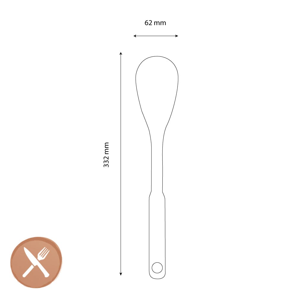 OXO - Lepel siliconen grijs OXO 