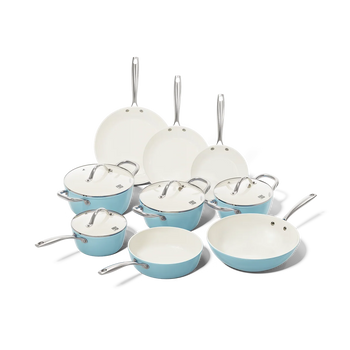 Cook & Pan - Go Blue Pan Set 9-piece