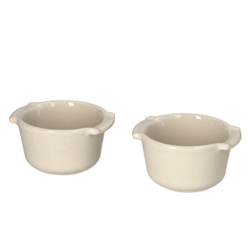 Peugeot - Appolia Duo Ramequins 11cm Ecru Ovenschaal Peugeot 