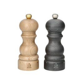 Peugeot - Paris Peper - en Zoutmolen set 15 cm Grafiet en Naturel Peper- en Zoutmolen set Peugeot 
