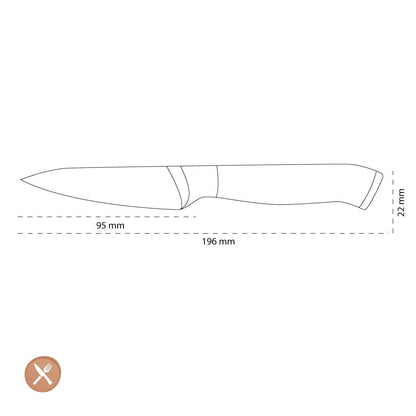 Shinrai Japan - Eclipse Series 6-delige Damascus Messenset Messenset Shinrai Japan 