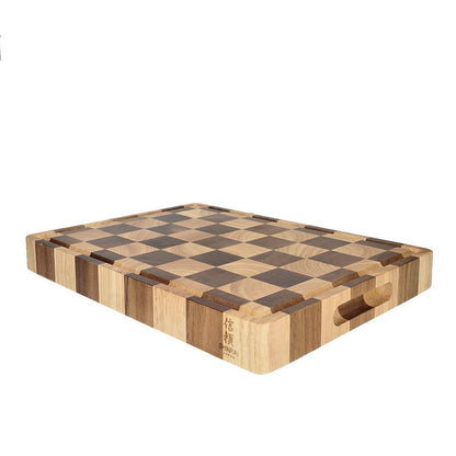 Shinrai Japan - Schaak Snijplank Acaciahout - 40 x 30 x 4.5 cm Houten snijplank Shinrai Japan 