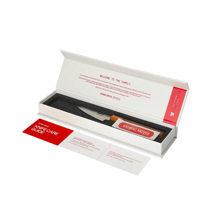 Shinrai Knives - Kigami Exclusive Damascus Schilmes 8 cm Schilmes Shinrai Knives 