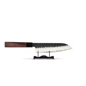 Couteaux Shinrai - Ensemble de couteaux damas Kurayami 3 pièces - Couteau de chef + Santoku + Couteau d'office Ensemble de couteaux Shinrai Knives
