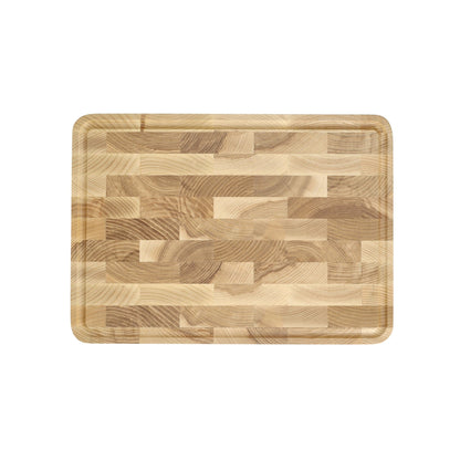 Shinrai Knives - Luxe Snijplank Essenhout - Kopshout - 35 × 25 × 2.5 cm Houten snijplank Shinrai Knives 