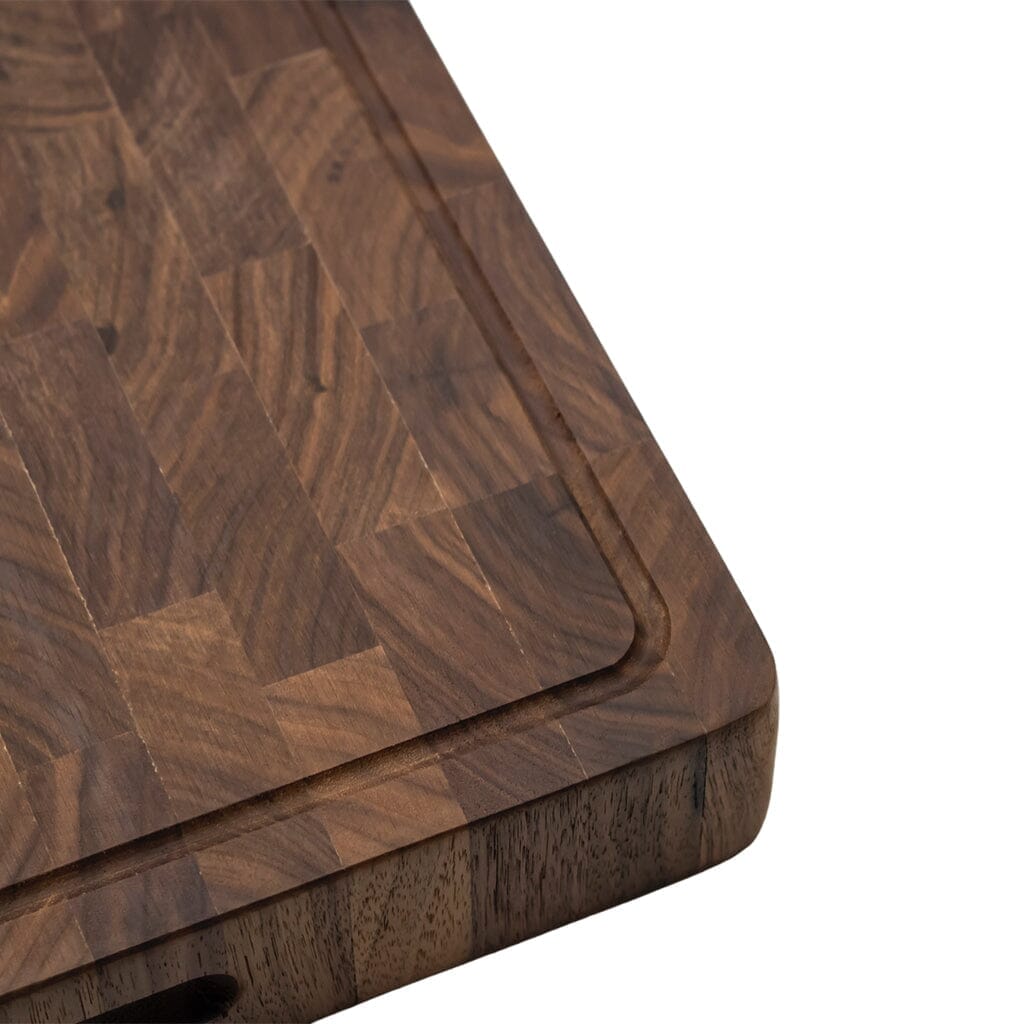 Shinrai Knives - Luxe Snijplank Walnotenhout - Kopshout - 40 x 30 x 4.5 cm Houten snijplank Shinrai Knives 