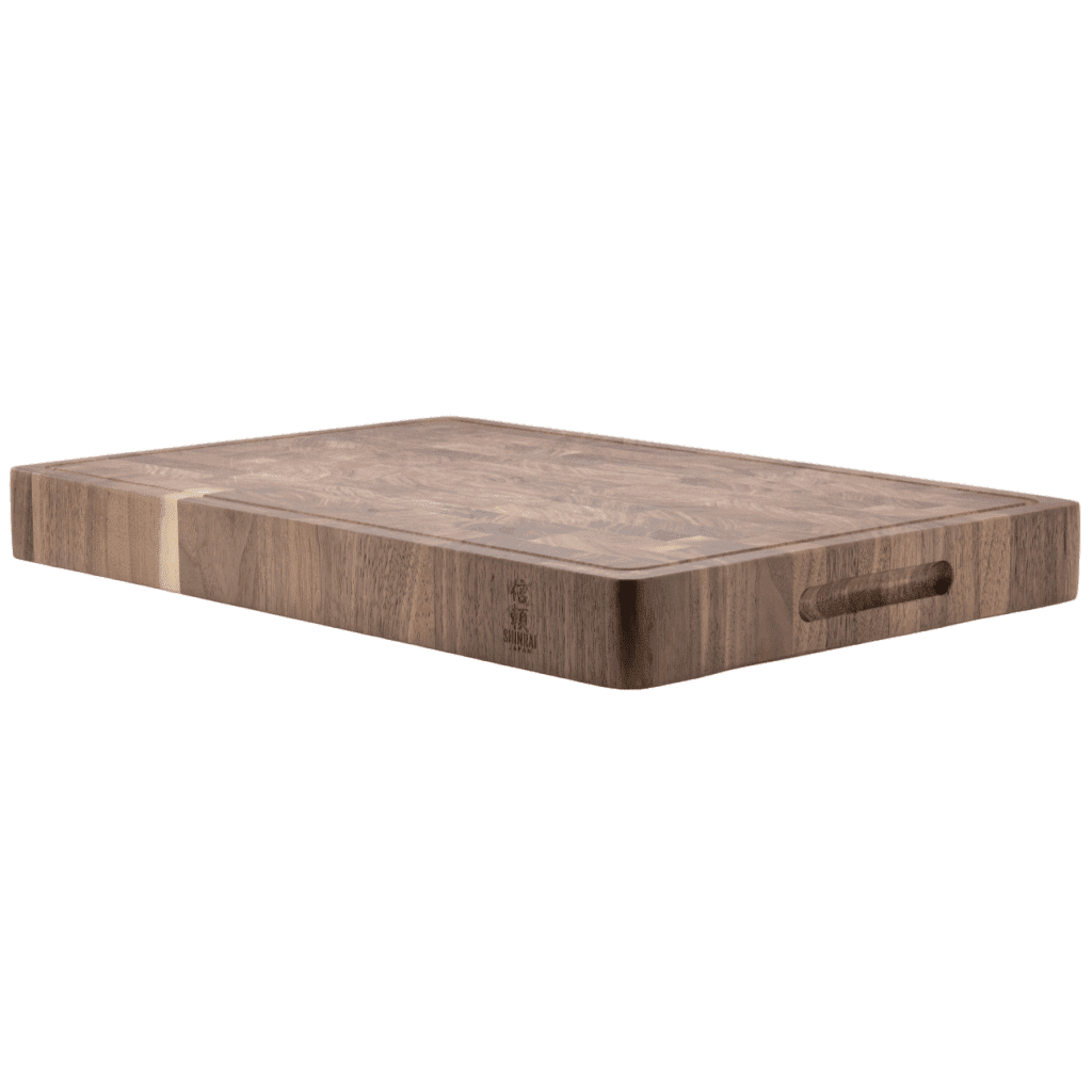Shinrai Knives - Luxe Snijplank Walnotenhout - Kopshout - 40 x 30 x 4.5 cm Houten snijplank Shinrai Knives 