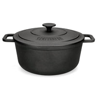 Skottsberg - Cast Iron Braadpan 28 cm rond met deksel Braadpan Skottsberg 