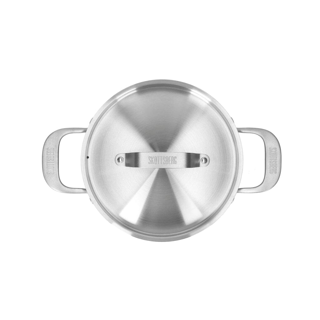 Skottsberg - Stainless Steel Kookpan 20 cm met deksel Kookpan Skottsberg 