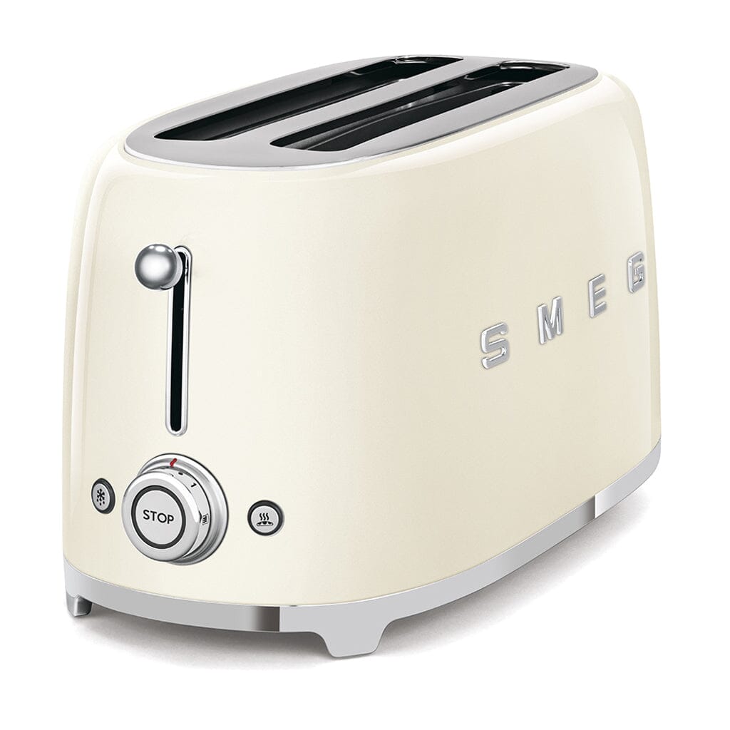 Smeg - Broodroosters | Crème | Jaren 50 | Toaster 2x4 Broodrooster Smeg 