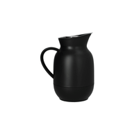 Stelton - Amphora Thermoskan 1 l. - Zacht Zwart Thermoskan Stelton 