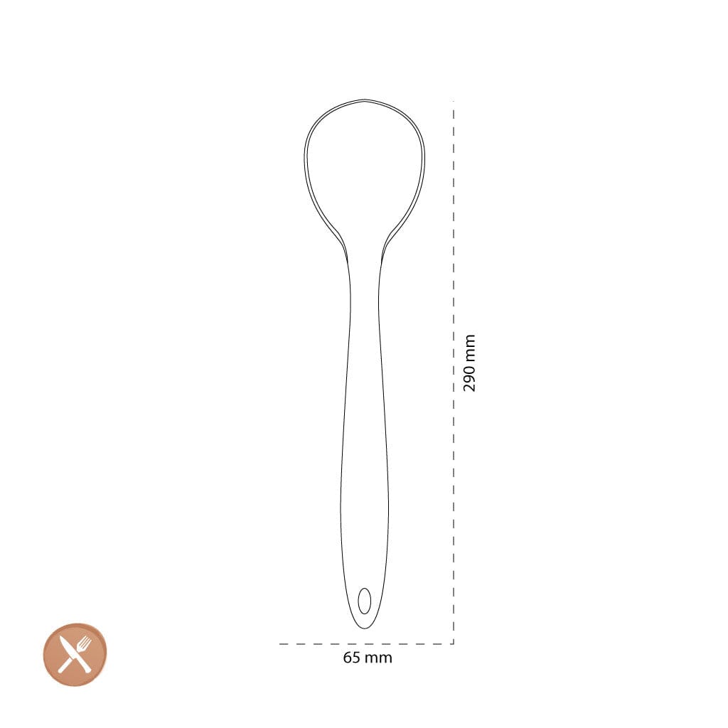 Tools2Cook - Siliconen Lepel Sage Green Opscheplepel Tools2Cook 