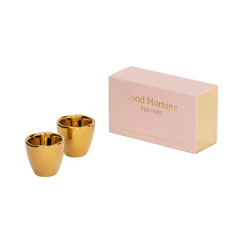 Urban Nature Culture - Good Morning - Eierdopjes - Goud - Set Van 2 Urban Nature Culture 