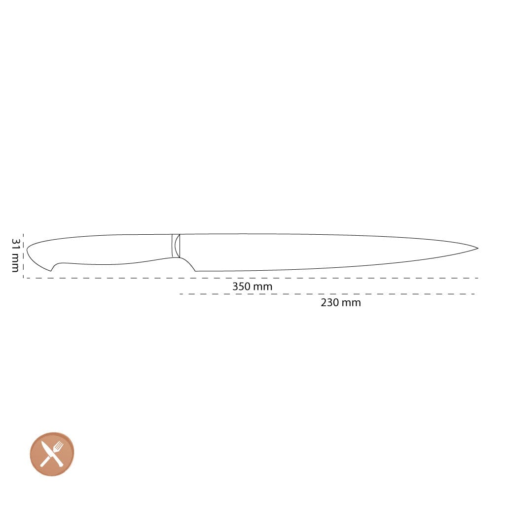 Zwilling - Bob Kramer Stainless - Vleesmes 230 mm Zwilling 