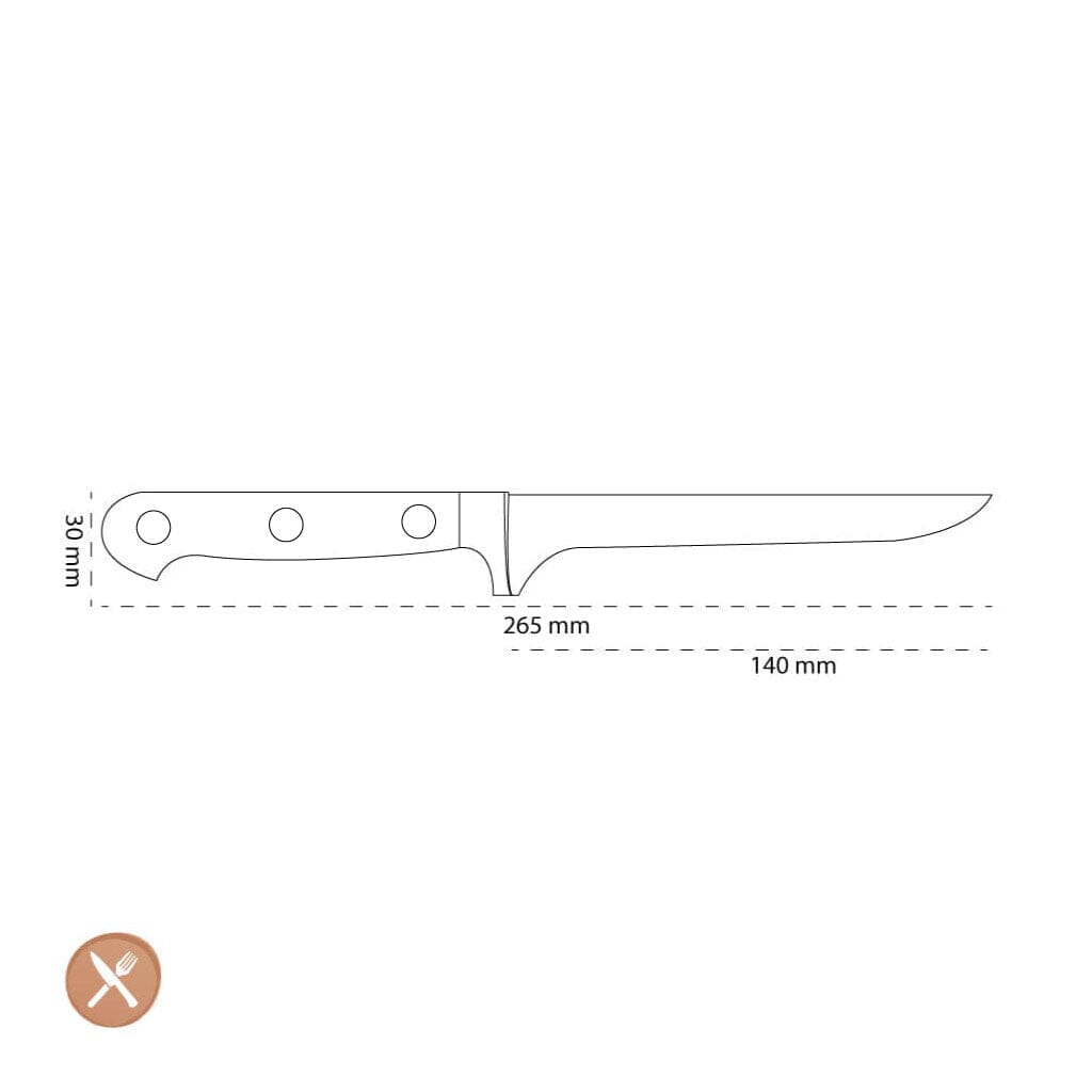 Zwilling - Prof S Uitbeenmes 140 mm Uitbeenmes Zwilling 